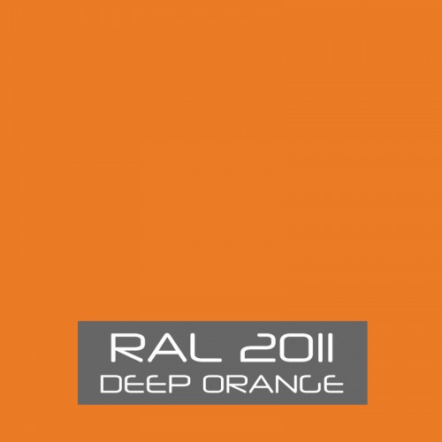RAL 2011 Deep Orange tinned Paint